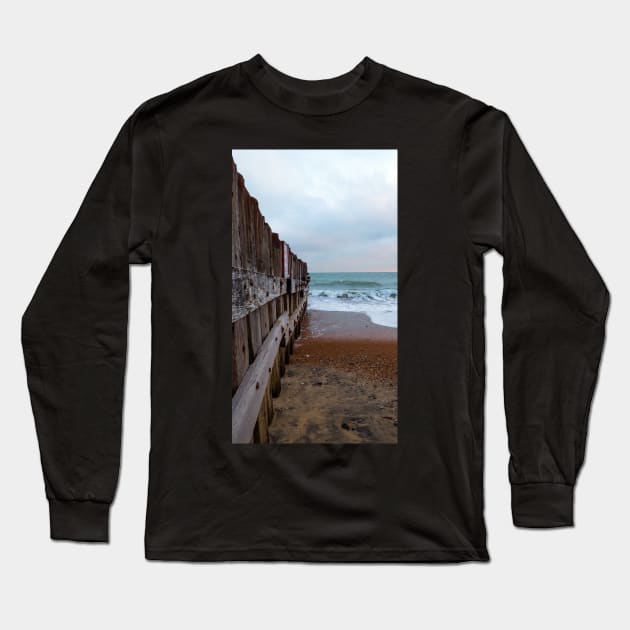 Ventnor Beach - Isle of Wight Long Sleeve T-Shirt by JuliaGeens